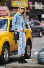 JESSICA HART in Jeans Out in New York 09/11/2016