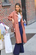JESSICA LABA Leaves The Late Show with Stephen Colbert in New York 09/08/2016