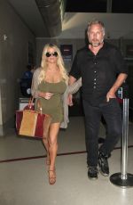 JESSICA SIMPSON at Los Angeles International Airport 09/26/2016