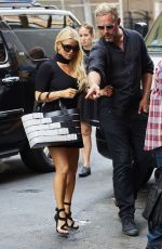JESSICA SIMPSON Leaving Her Hotel 09/20/2016