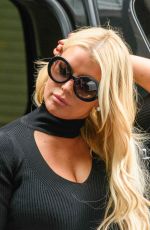 JESSICA SIMPSON Leaving Her Hotel 09/20/2016