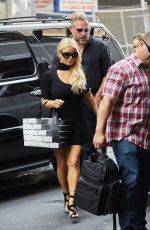 JESSICA SIMPSON Leaving Her Hotel 09/20/2016
