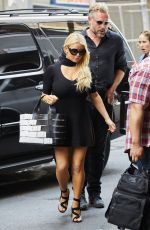 JESSICA SIMPSON Leaving Her Hotel 09/20/2016