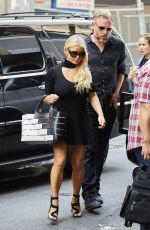 JESSICA SIMPSON Leaving Her Hotel 09/20/2016