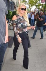 JESSICA SIMPSON Out and About in New York 09/21/2016