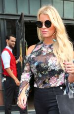 JESSICA SIMPSON Out and About in New York 09/21/2016