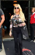 JESSICA SIMPSON Out and About in New York 09/21/2016