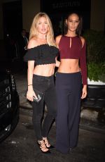 JOAN SMALLS and DOUTZEN KROES at Samsung Store in New York 09/07/2016