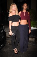 JOAN SMALLS and DOUTZEN KROES at Samsung Store in New York 09/07/2016