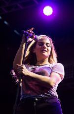 JOANNA JOJO LEVESQUE Performs at a Concert in Seattle 09/03/2016