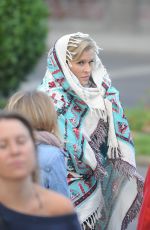 JOANNA KRUPA on the Set of 