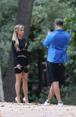 JOANNA KRUPA on the Set of 