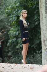 JOANNA KRUPA on the Set of 