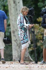 JOANNA KRUPA on the Set of 