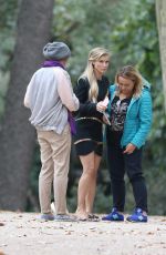 JOANNA KRUPA on the Set of 