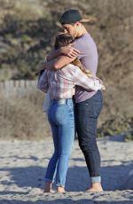 JOJO FLETCHER on the Beach in Malibu 09/11/2016