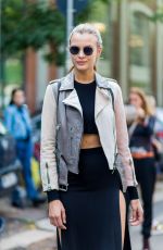 JOSEPHINE SKRIVER Out and About in Milan 09/22/2016