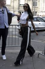JOURDAN DUNN Arrives at Lanvin Fashion Show at Paris Fashion Week 09/28/2016