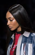 JOURDAN DUNN at Versace Spring/Summer 2017 Fashion Show at Milan Fashion Week