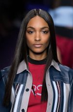 JOURDAN DUNN at Versace Spring/Summer 2017 Fashion Show at Milan Fashion Week