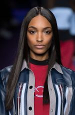 JOURDAN DUNN at Versace Spring/Summer 2017 Fashion Show at Milan Fashion Week