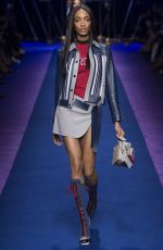 JOURDAN DUNN at Versace Spring/Summer 2017 Fashion Show at Milan Fashion Week