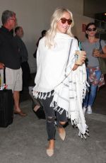 JULIANNE HOUGH at LAX Airport in Los Angeles 09/08/2016