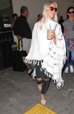 JULIANNE HOUGH at LAX Airport in Los Angeles 09/08/2016