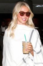 JULIANNE HOUGH at LAX Airport in Los Angeles 09/08/2016