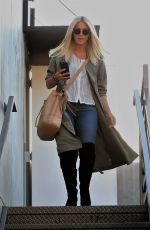 JULIANNE HOUGH Leaves 901 Hair Salon in West Hollywood 09/14/2016