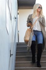 JULIANNE HOUGH Leaves 901 Hair Salon in West Hollywood 09/14/2016