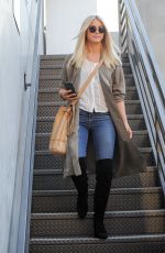 JULIANNE HOUGH Leaves 901 Hair Salon in West Hollywood 09/14/2016