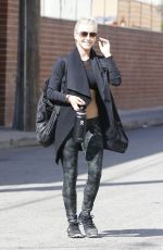 JULIANNE HOUGH Leaves a Gym in Studio City 08/31/2016