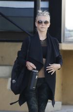 JULIANNE HOUGH Leaves a Gym in Studio City 08/31/2016