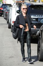 JULIANNE HOUGH Leaves a Gym in Studio City 08/31/2016