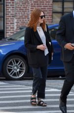 JULIANNE MOORE Out and About in New York 09/16/2016