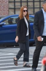 JULIANNE MOORE Out and About in New York 09/16/2016