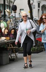 JULIANNE MOORE Shopping on Fifth Avenue in New York 09/18/2016