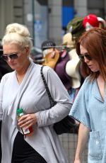JULIANNE MOORE Shopping on Fifth Avenue in New York 09/18/2016
