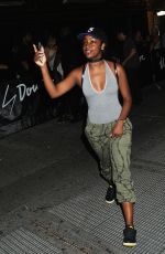 JUSTINE SKYE at Up&Down Nightclub in New York 08/28/2016