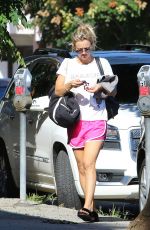 KALEY CUOCO Arrives at Power Yoga Class in Studio City 09/26/2016