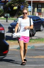 KALEY CUOCO Arrives at Power Yoga Class in Studio City 09/26/2016