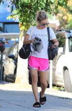 KALEY CUOCO Arrives at Power Yoga Class in Studio City 09/26/2016