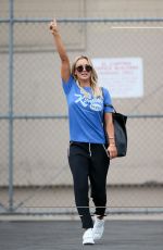 KALEY CUOCO at Jimmy Kimmel Live in Hollywood 09/12/2016