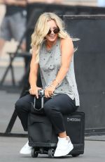 KALEY CUOCO at Jimmy Kimmel Live in Hollywood 09/12/2016