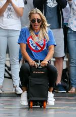 KALEY CUOCO at Jimmy Kimmel Live in Hollywood 09/12/2016
