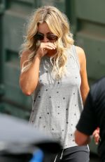 KALEY CUOCO at Jimmy Kimmel Live in Hollywood 09/12/2016