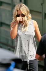 KALEY CUOCO at Jimmy Kimmel Live in Hollywood 09/12/2016