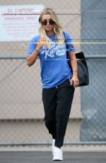 KALEY CUOCO at Jimmy Kimmel Live in Hollywood 09/12/2016