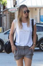 KALEY  CUOCO Leaves Workout in Los Angeles 09/26/2016